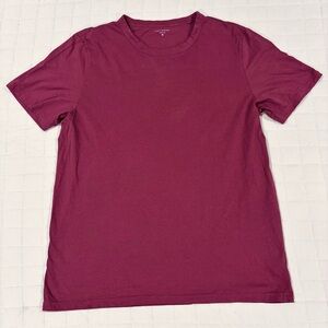 Mott & Bow Men’s Classic Crew Driggs T-Shirt Brick Red XL 100% Cotton